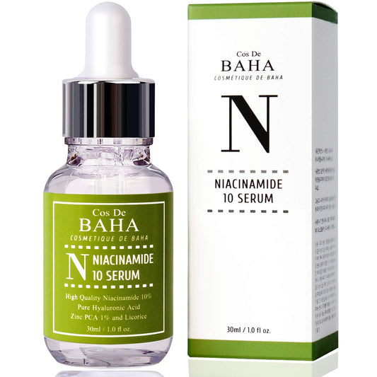 Cos De BAHA front packaging showing clean bottle and branding benefits