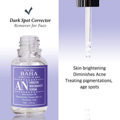 Cos De BAHA bottle held in hand showing product size and travel-friendly benefit