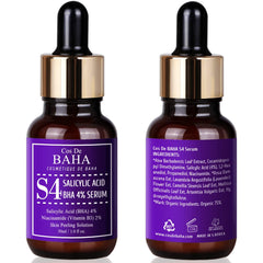 Cos De BAHA bottle on bathroom shelf suggesting daily accessibility and consistent use benefit