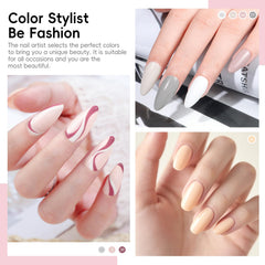 COSCELIA glossy top coat detail highlighting shine and protection benefit