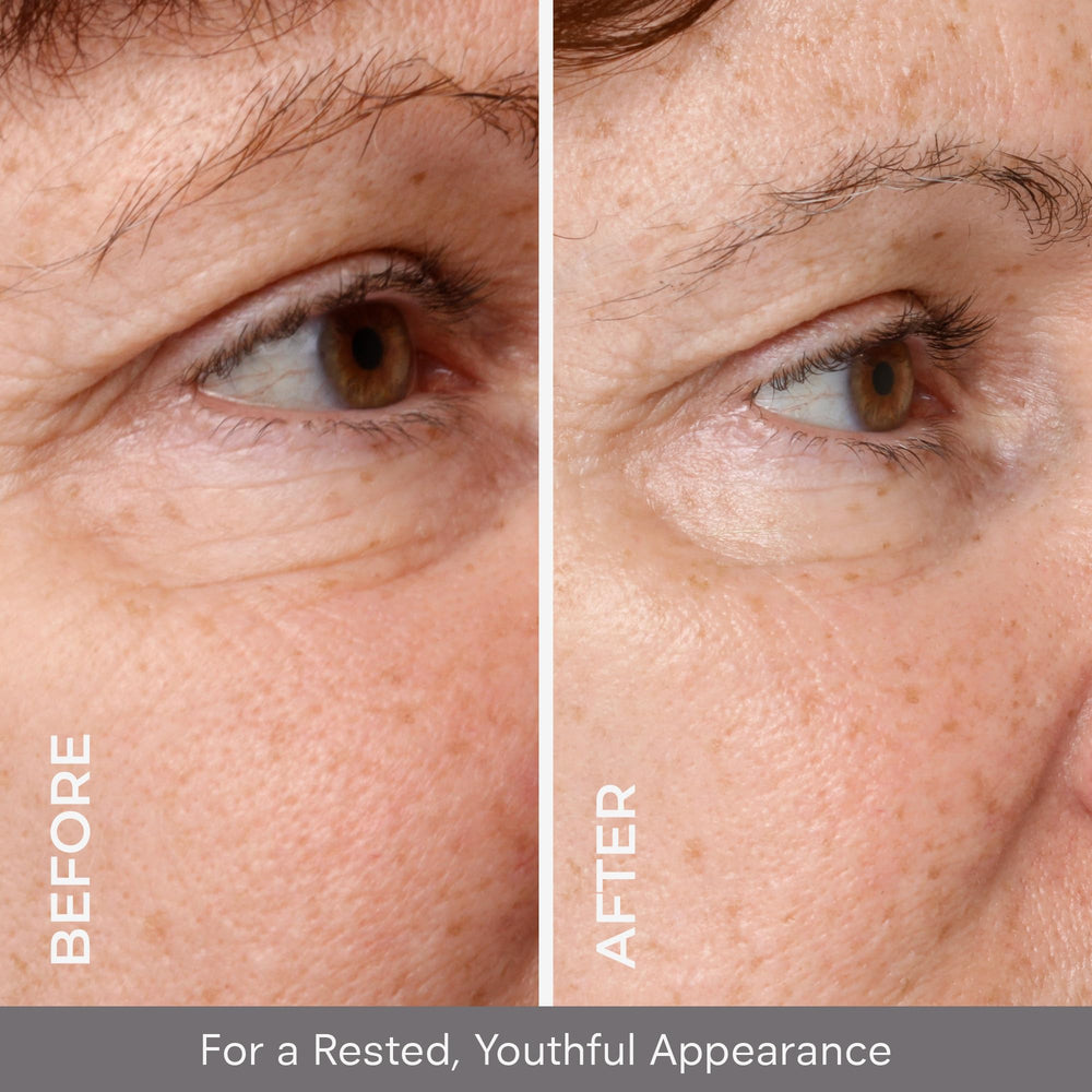 COSMEDIX liquid-crystal texture close-up showing hydrating finish and smooth coverage