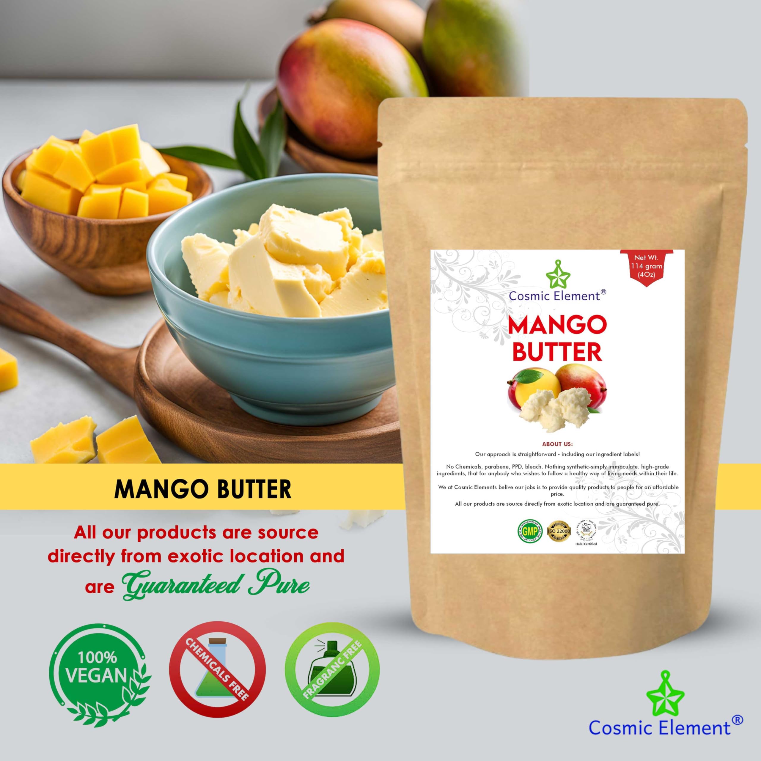 Cosmic Element applying butter on hand for immediate moisturization benefit