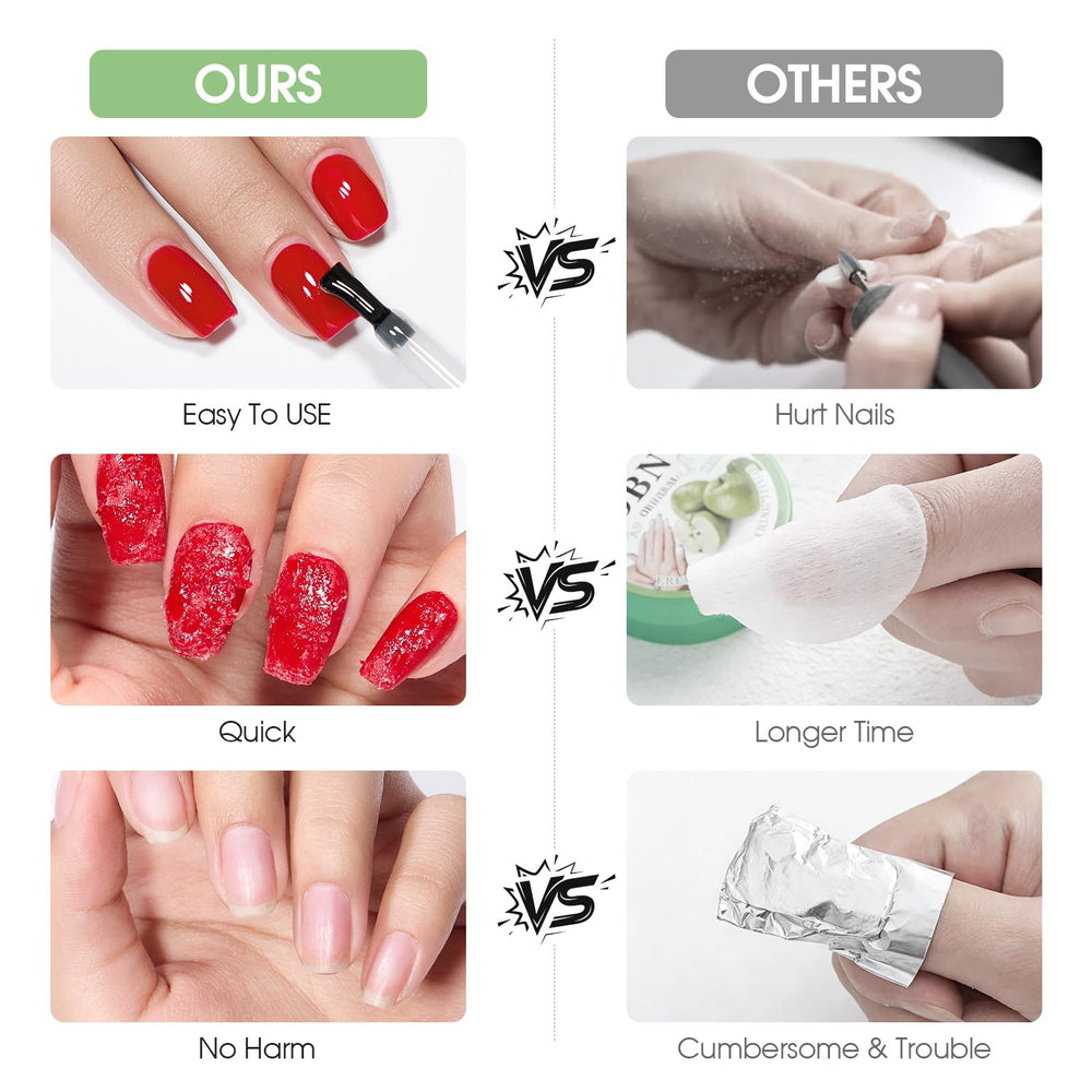 COSMOO application in hand showing ease of use and no-mess removal