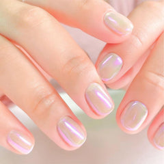 COSMOO painted nails lifestyle photo showing elegant everyday wear