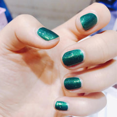 COSMOO glossy top coat comparison showing enhanced shine and protection
