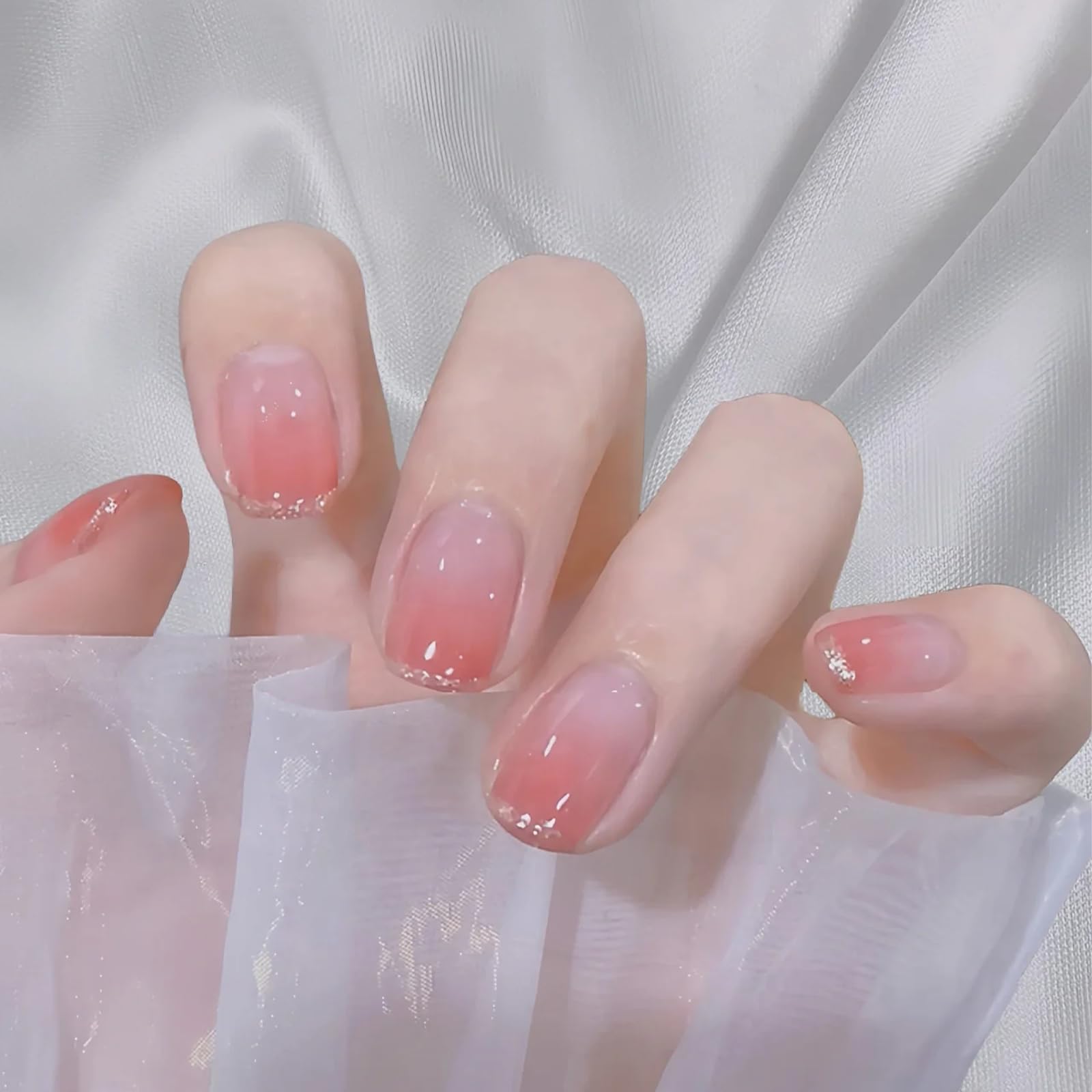 COSMOO lifestyle flatlay with nail tools showing DIY manicure convenience