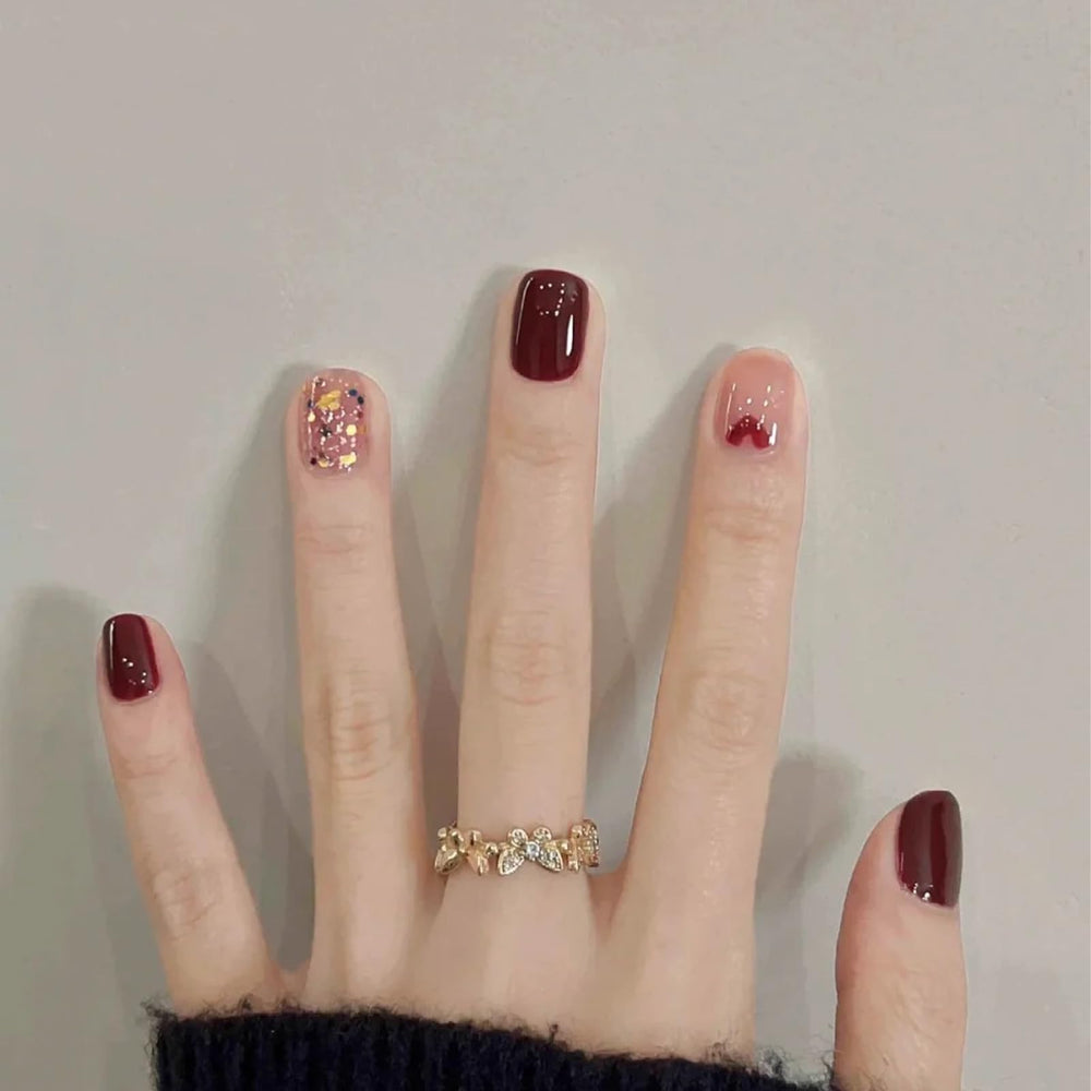 COSMOO nail art accent example showing versatile use for creative designs