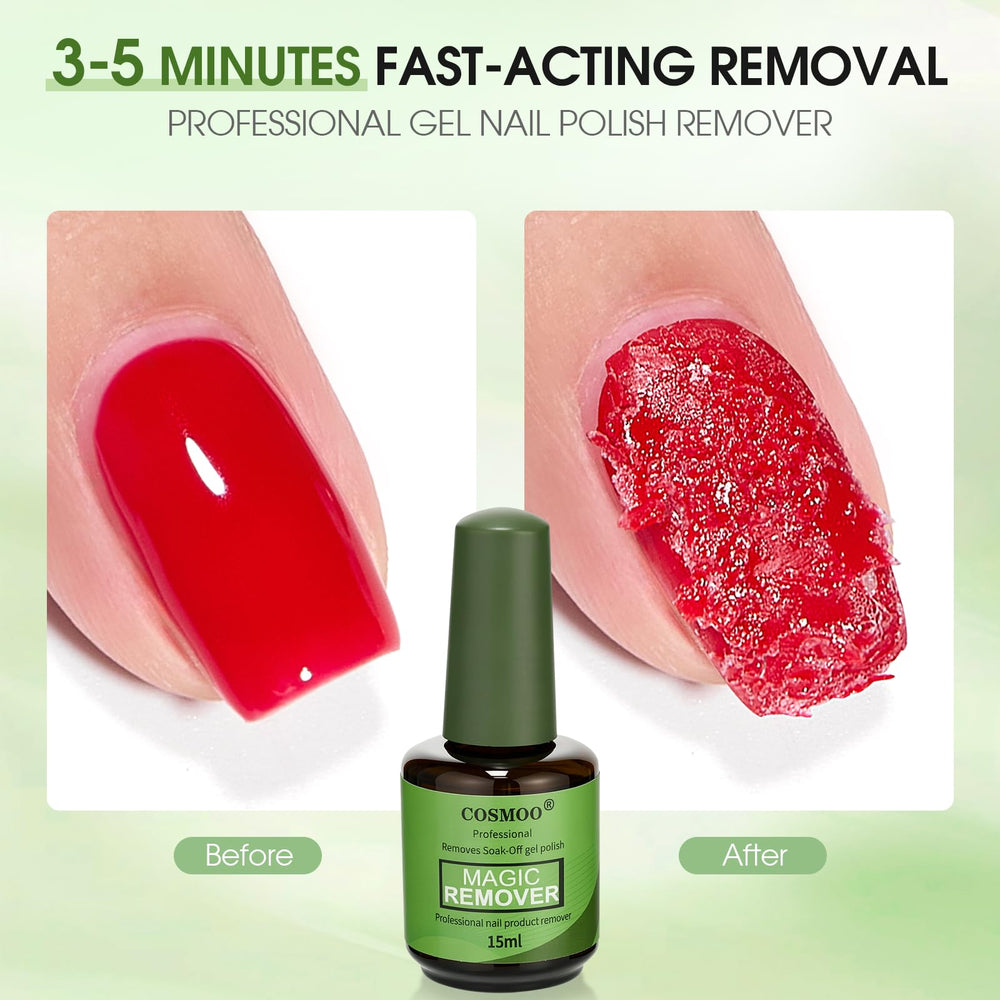 COSMOO nail file detail demonstrating grip and efficient topcoat removal