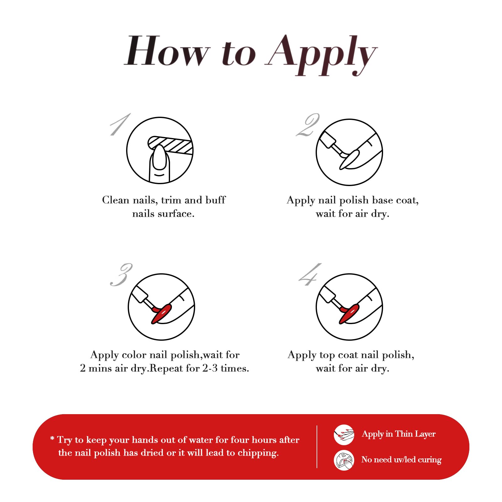 COSMOO step-by-step application scene showing easy at-home use