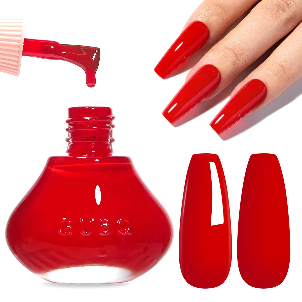 COSMOO red bottle front view showing classic color and convenience