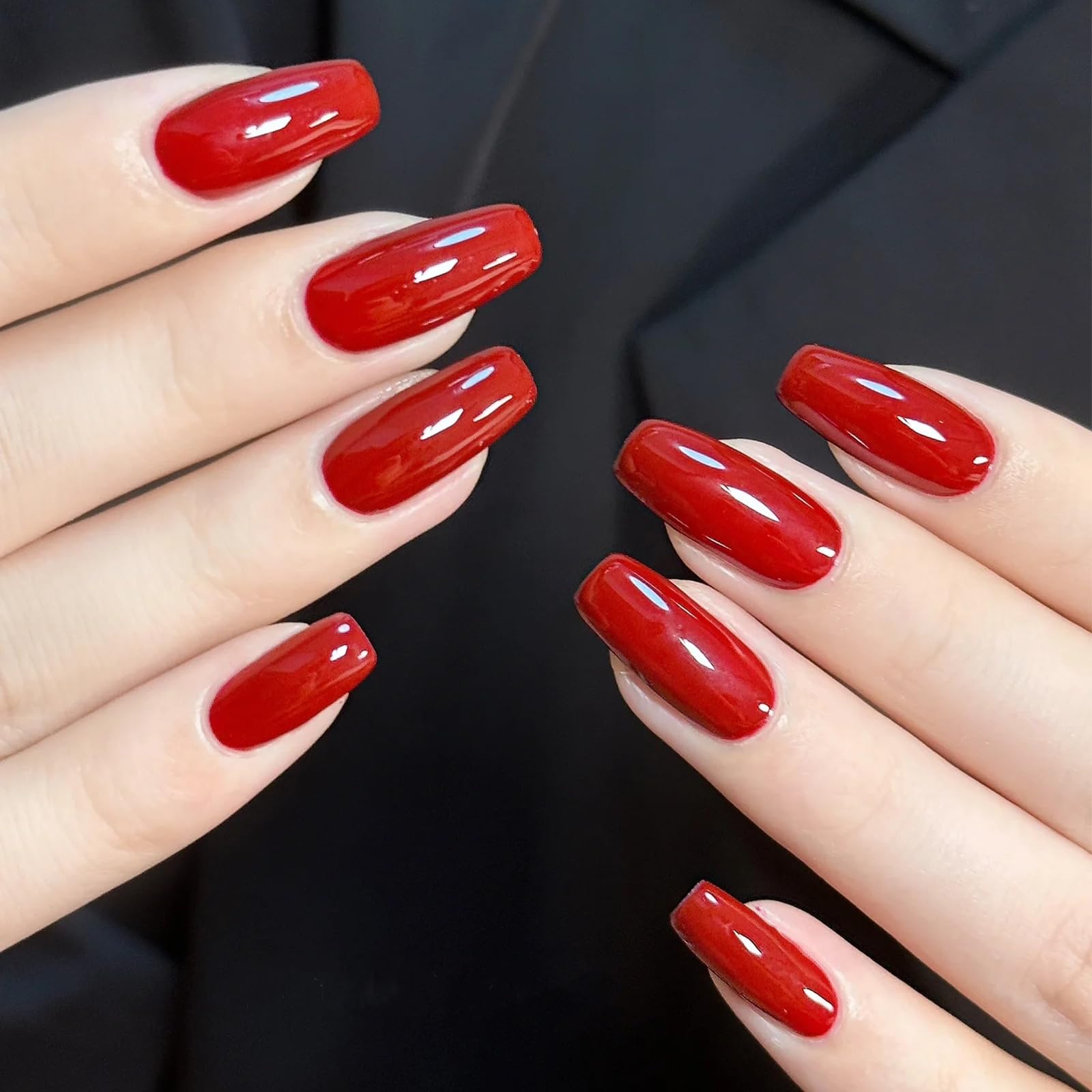 COSMOO lifestyle evening look showcasing bold red for special occasions