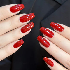 COSMOO lifestyle evening look showcasing bold red for special occasions
