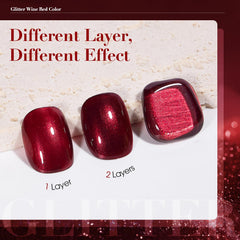 COSMOO swatch stick showing opacity and color payoff for quick selection