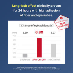 COSNORI model wearing mascara showing natural lifted lash effect