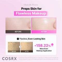COSRX serum texture close-up showing lightweight, fast-absorbing formula for smooth layering