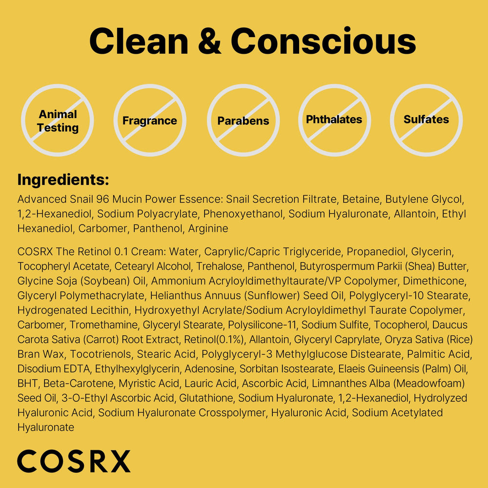 COSRX application step patting essence into skin to show absorption and plumping