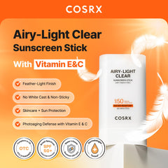 COSRX duo inside a beach bag ready for travel and outdoor use