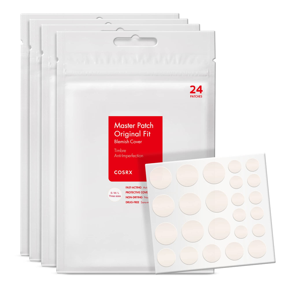 COSRX front packaging showing full pimple patch box and benefit