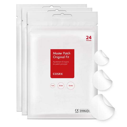 COSRX front packaging showing product name and count, clear information benefit