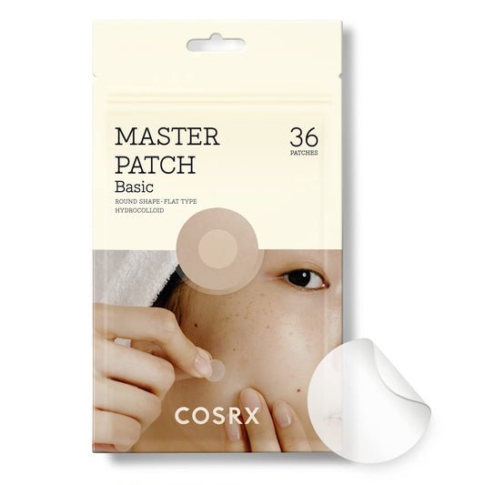 COSRX package front view showing Master Patch box and count, reliable protection