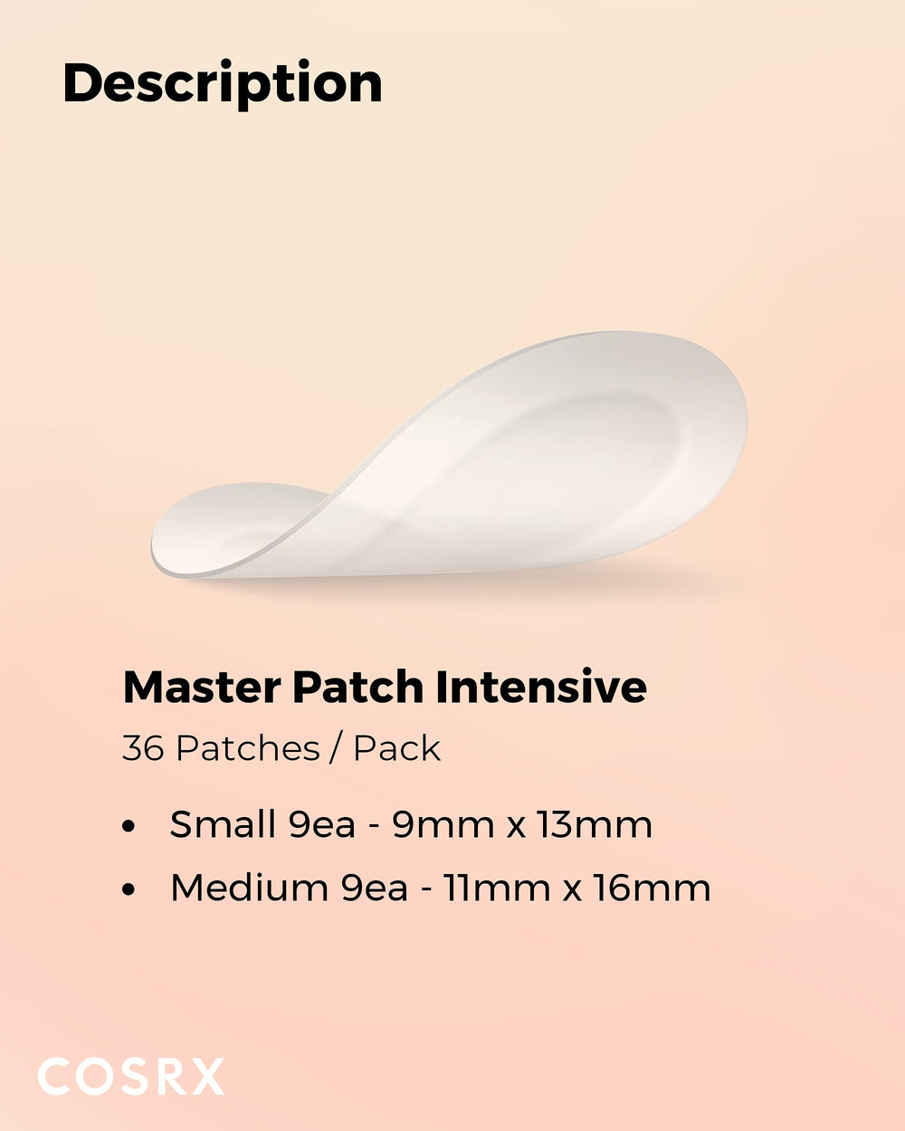 COSRX saturated patch turned white showing absorbed fluid and progress