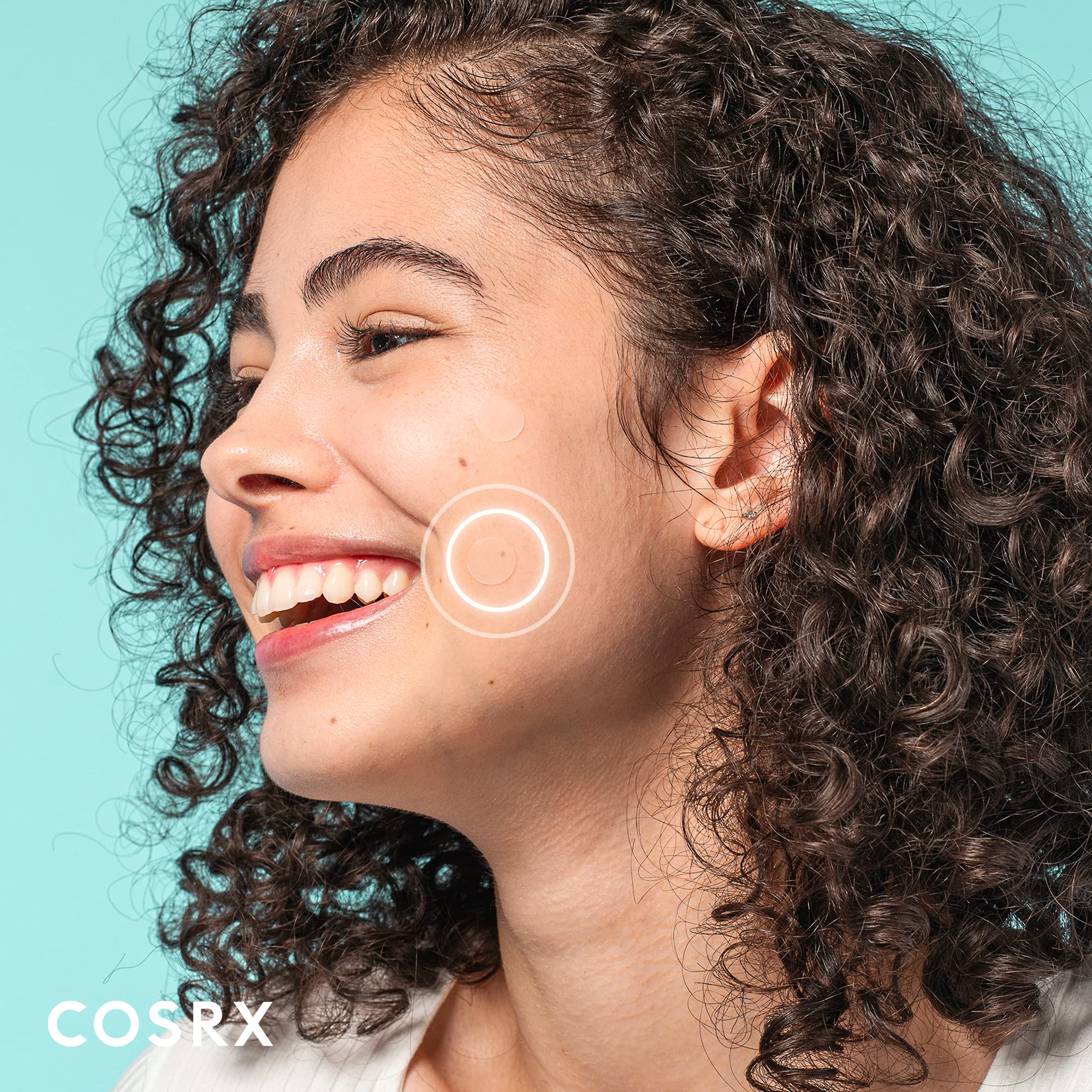 COSRX patch worn overnight on pillow supporting uninterrupted healing