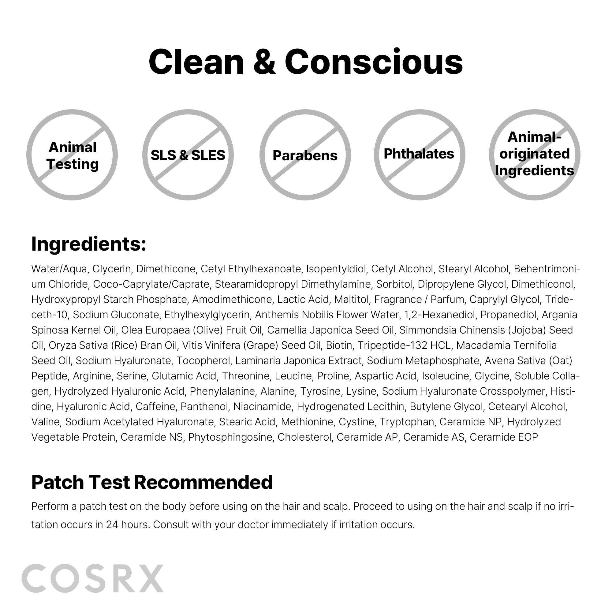 COSRX cream squeezed onto hand to display recommended amount and rich consistency