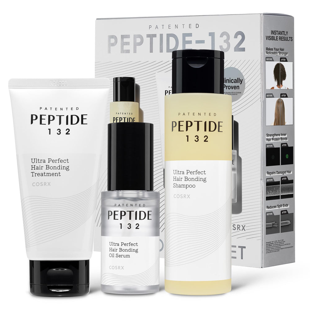 COSRX kit front packaging showing complete bond repair trio benefit