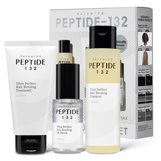 COSRX kit front packaging showing complete bond repair trio benefit