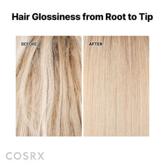 COSRX peptide 132 tube paired with matching shampoo, showing routine synergy