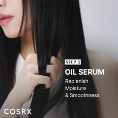 Kit held in hand for scale, COSRX travel-size convenience benefit