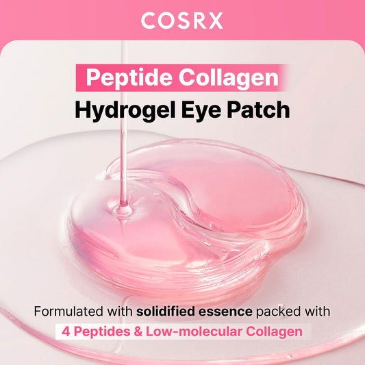 COSRX open jar with visible hydrogel patches for easy single-use access