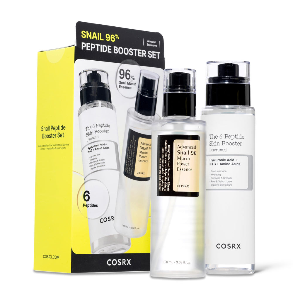 COSRX front packaging showing set and clear labeling for easy gifting