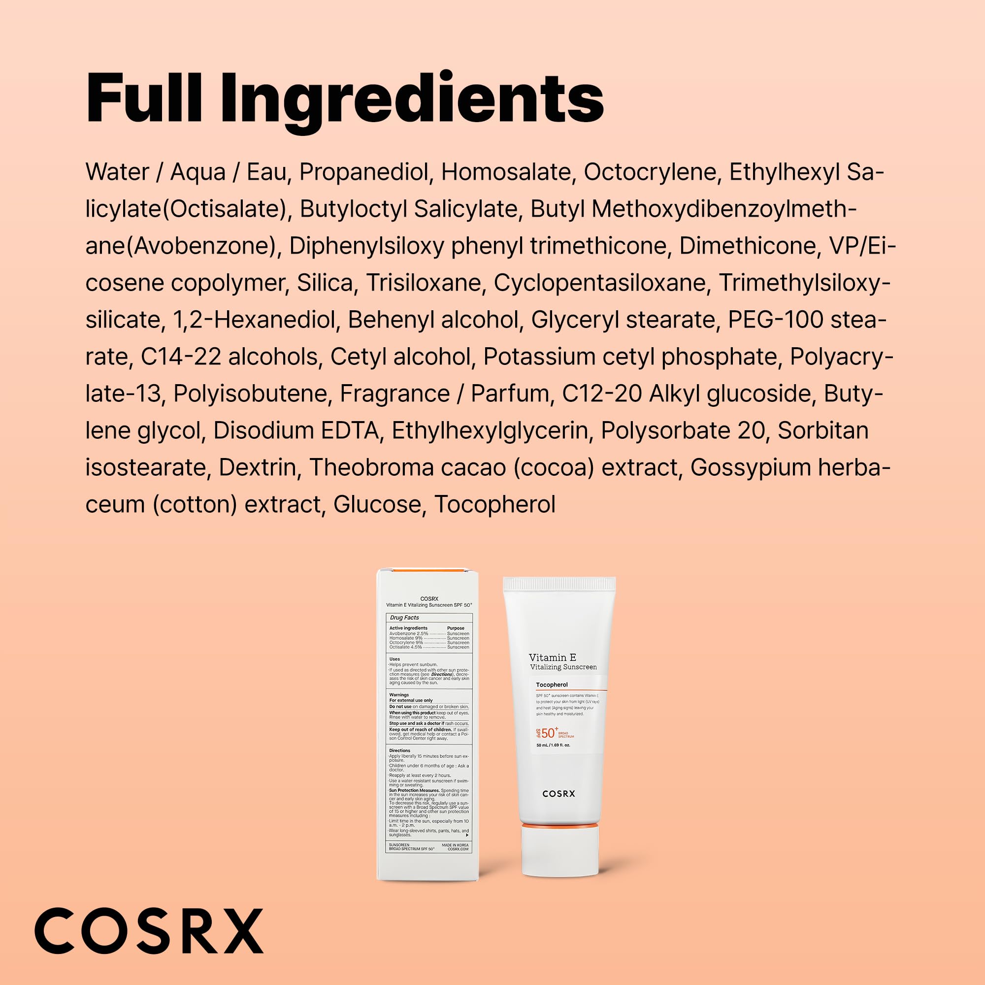 COSRX two tubes displayed together showing 2-pack convenience benefit