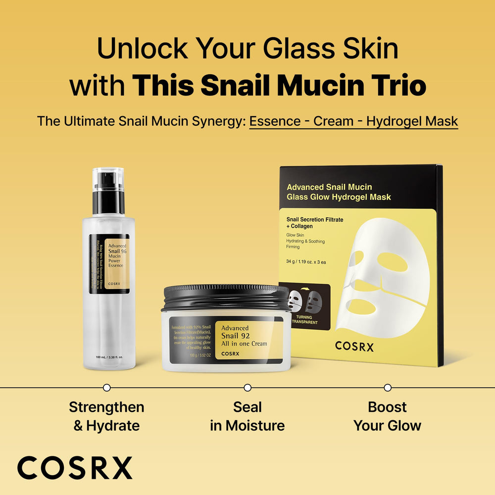 COSRX travel-sized kit styled in bathroom scene highlighting portability benefit
