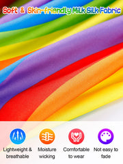 Cosweet worn at pride parade demonstrating secure, sweat-resistant performance