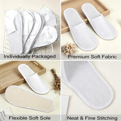 COTELEEC slipper next to hand for scale indicating universal one-size fit