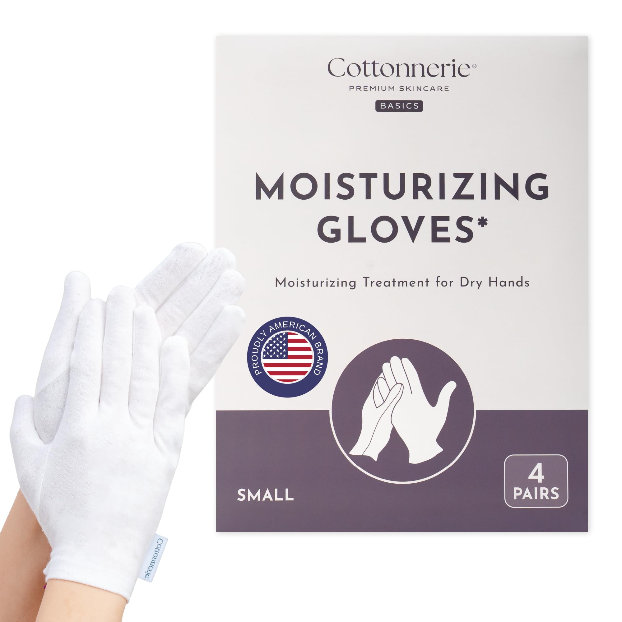 COTTONNERIE front packaging showing four pairs and product benefits
