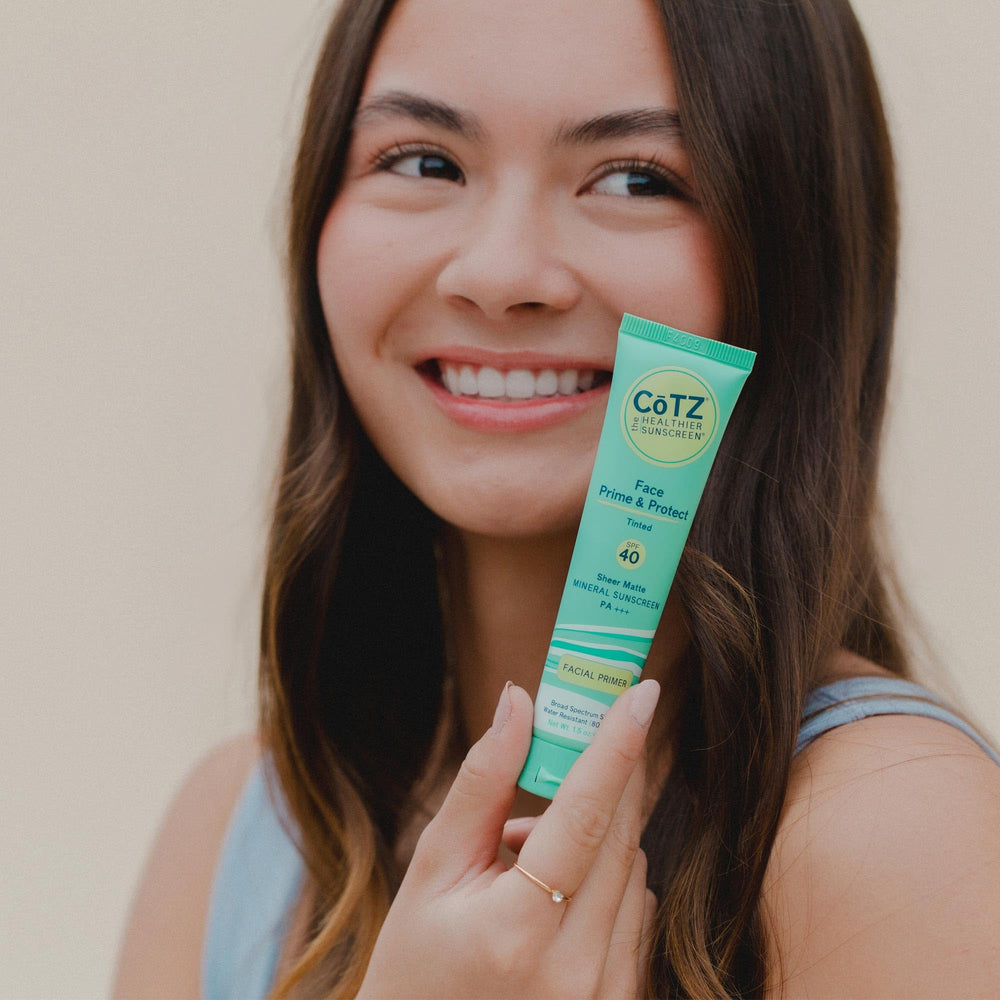 CoTZ fingertip blending illustrating lightweight absorption