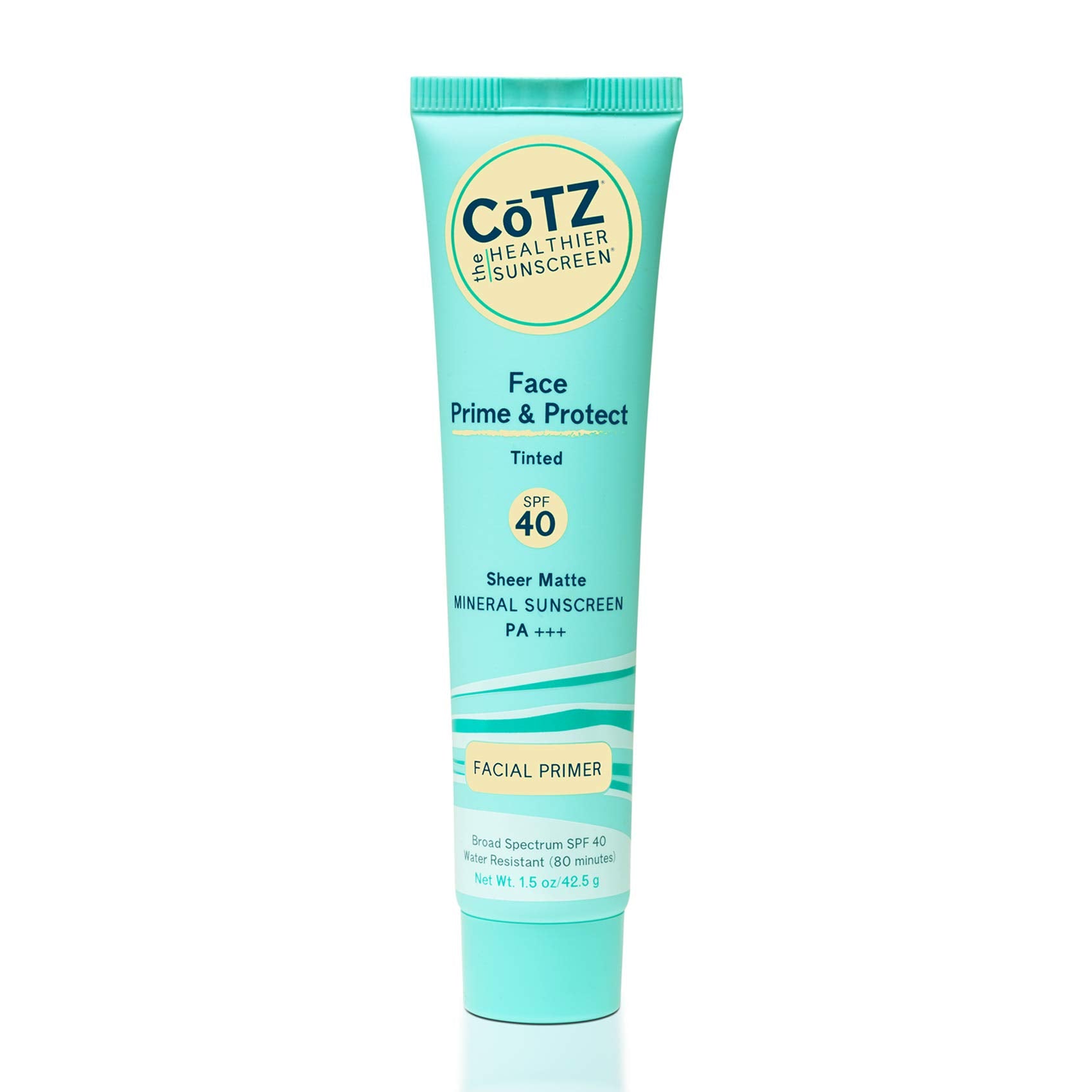 CoTZ front packaging showing tube and SPF benefit