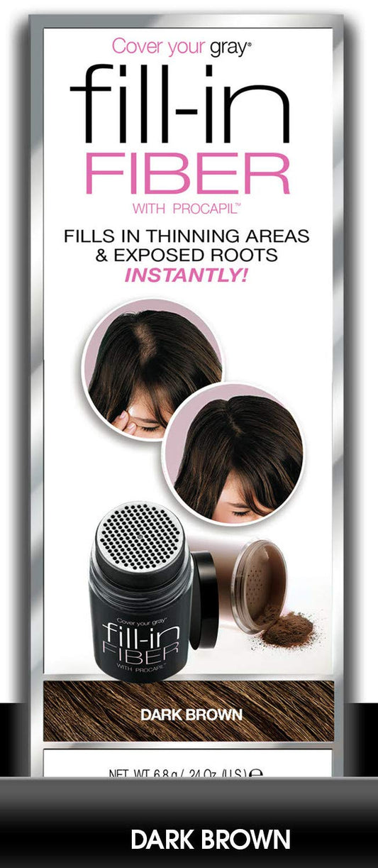 Cover Your Gray bottle label close-up highlighting Procapil ingredients