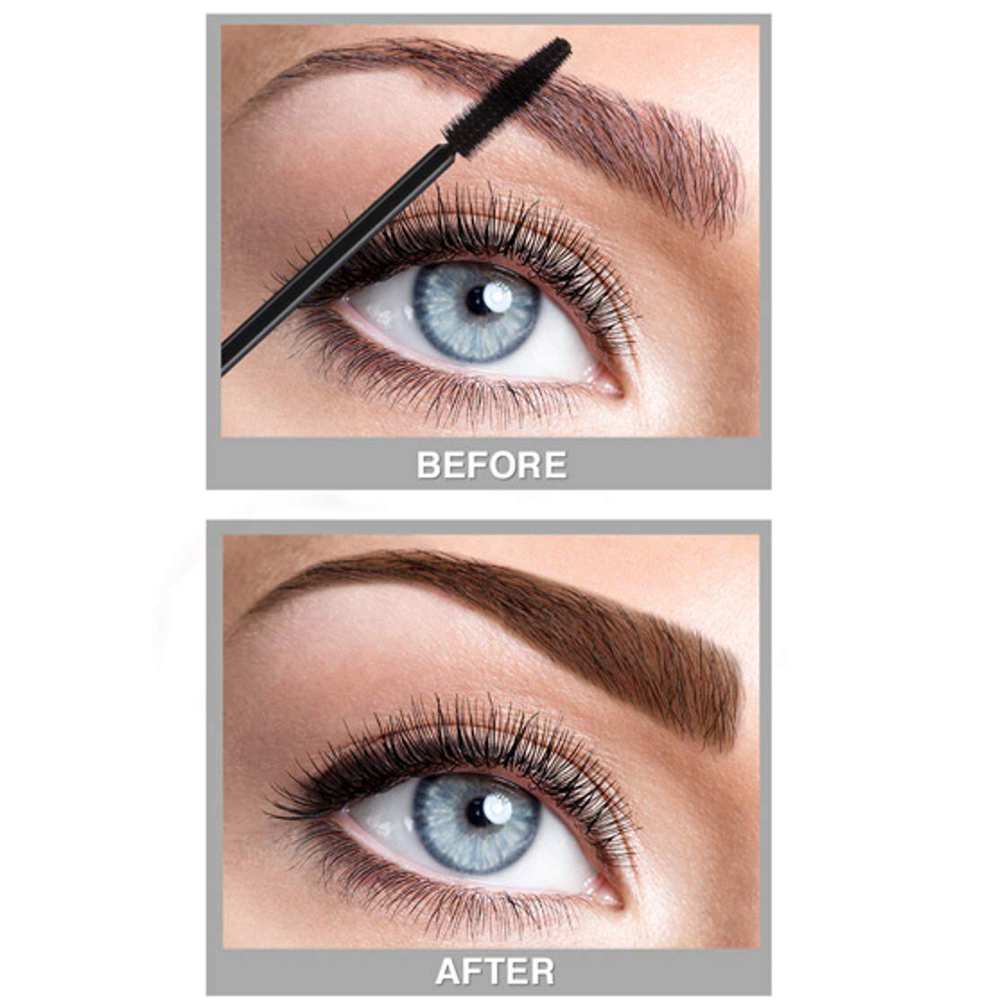 Cover Your Gray dark brown texture swatch illustrating pigment payoff and blendability