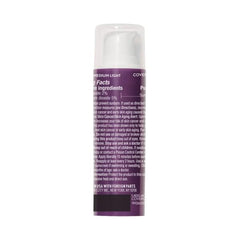 COVERGIRL pump dispensing foundation demonstrating easy application and mess-free control benefit