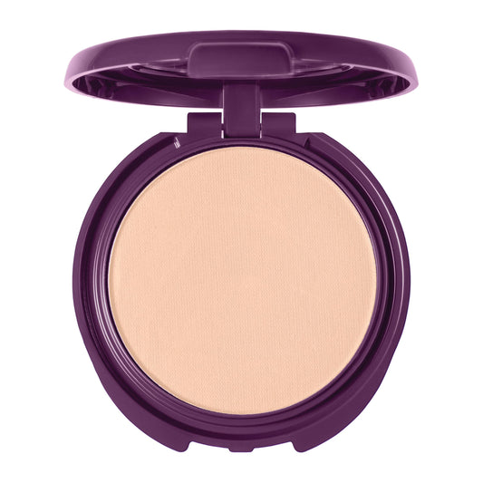 COVERGIRL close-up of powder pan texture for smooth blendable finish