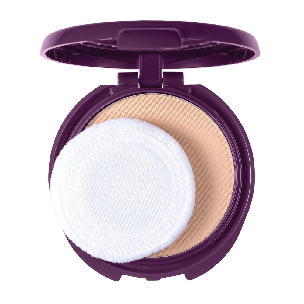 COVERGIRL compact front view showing sleek packaging and travel convenience