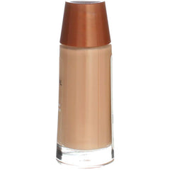 COVERGIRL foundation applied with brush demonstrating seamless blending