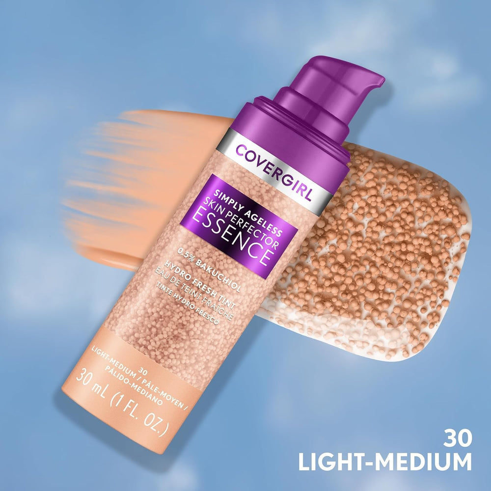 COVERGIRL application with fingertips showing easy blendability benefit