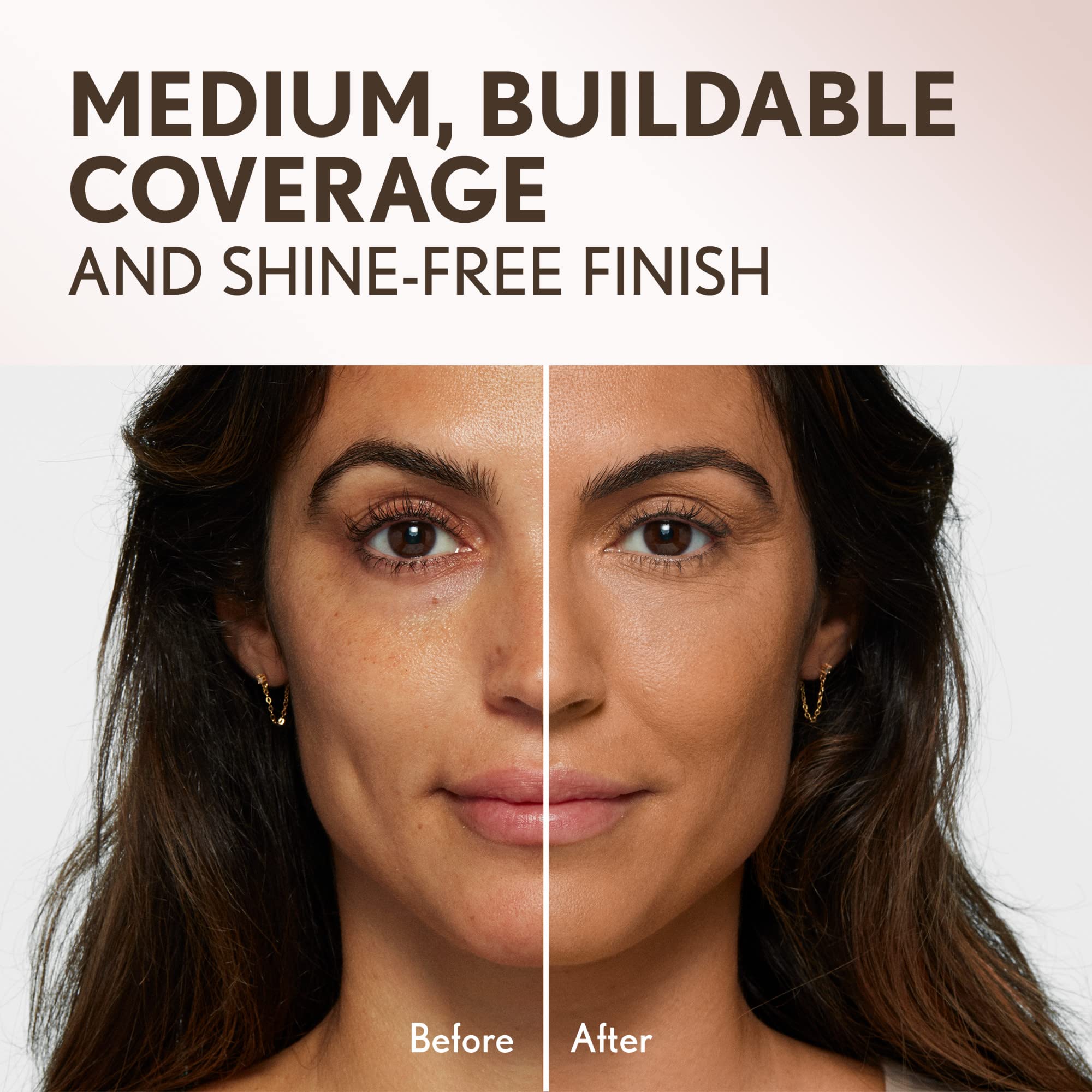 COVERGIRL soft applicator puff detail for even, lightweight application