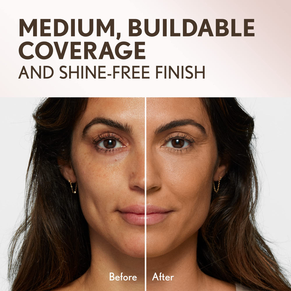 COVERGIRL soft applicator puff detail for even, lightweight application
