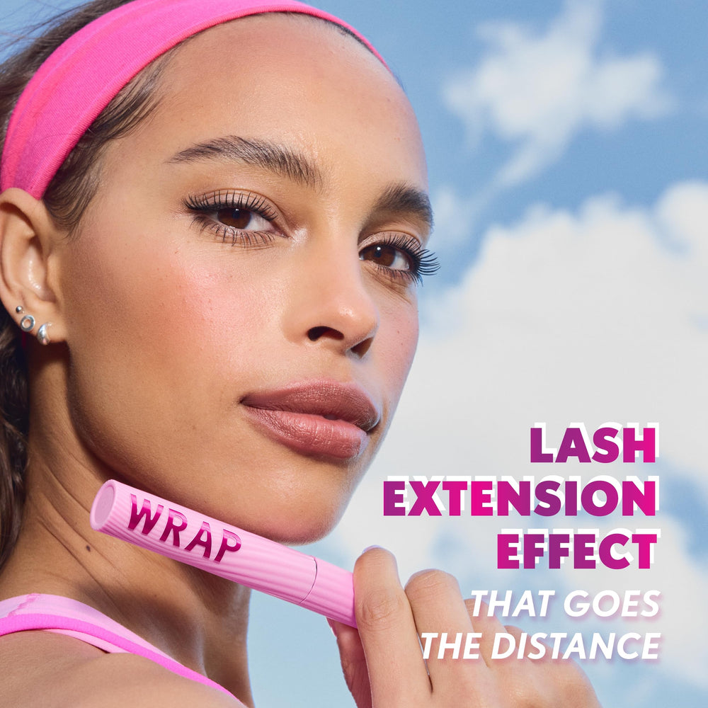 COVERGIRL before and after lashes demonstrating visible length